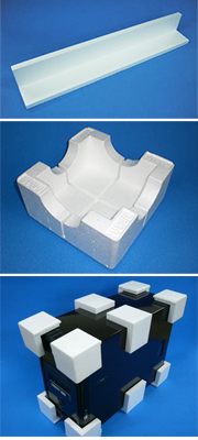 汎用緩衝材　DCコーナー、L型アングルを開発、販売開始しました。